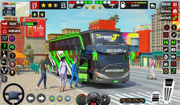 城市巴士公交模拟器(Bus games city bus simulator)截图2
