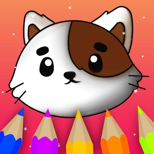 可爱的动物着色(Cute Animals Coloring)游戏