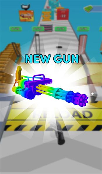 武器运行3D枪射击手(Weapon Run: 3D Gun Shooter)截图1